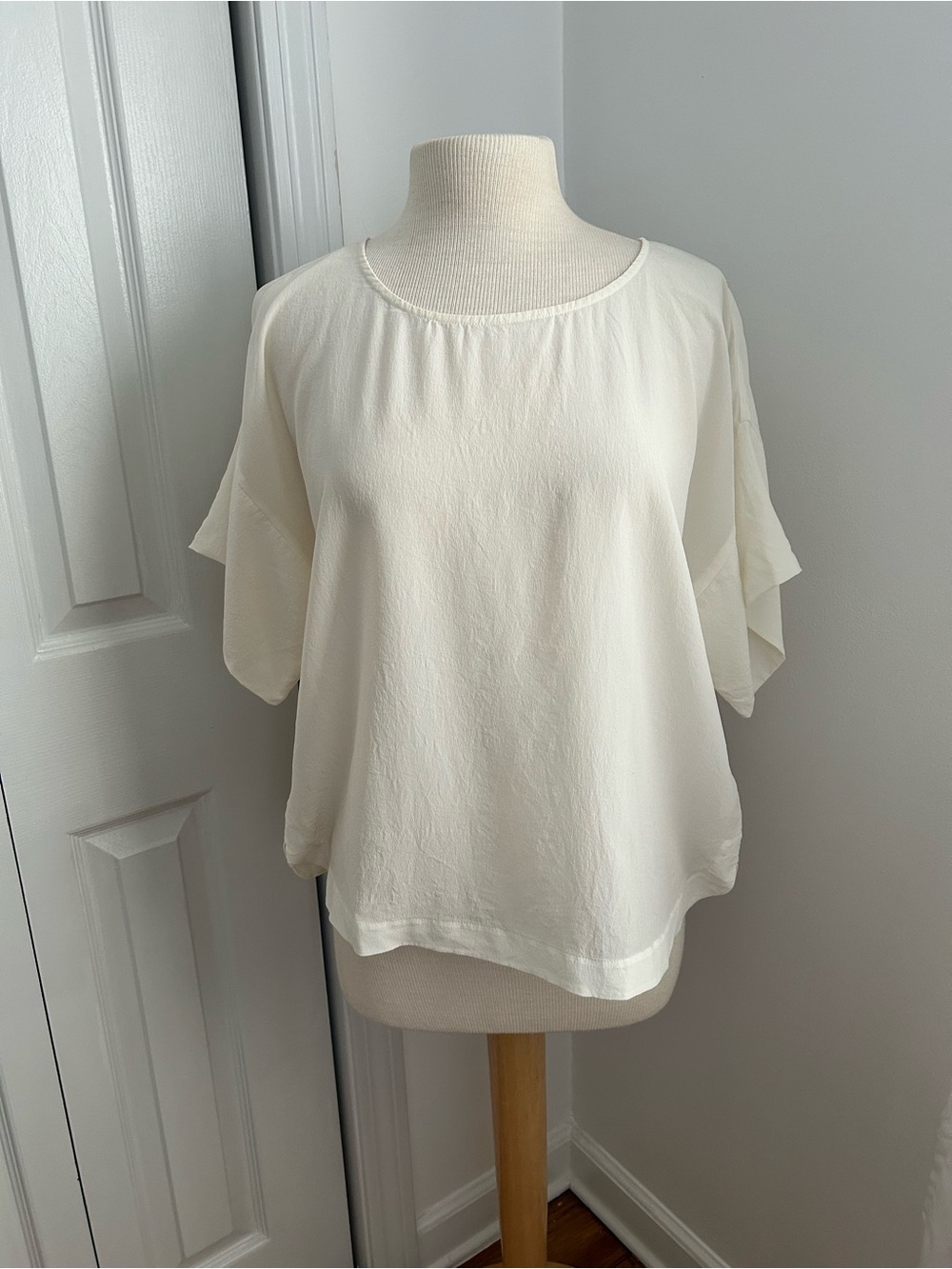 100% Silk Blouse from Anthropologie